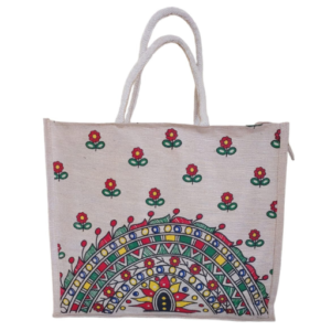 PB04 - New Printed Shopping Jute Bag