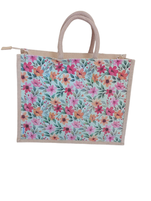 PB53 - 3D Printed Shopping Jute Bag - Image 2