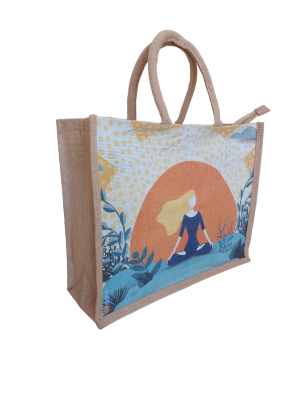 PB49 - 3D Printed Shopping Jute Bag - Image 2