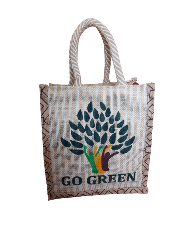 PB58 - Go green Lunch bag 12*10*5 inches - Image 3