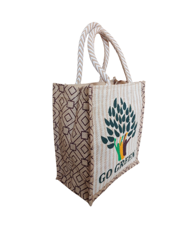 PB58 - Go green Lunch bag 12*10*5 inches - Image 2