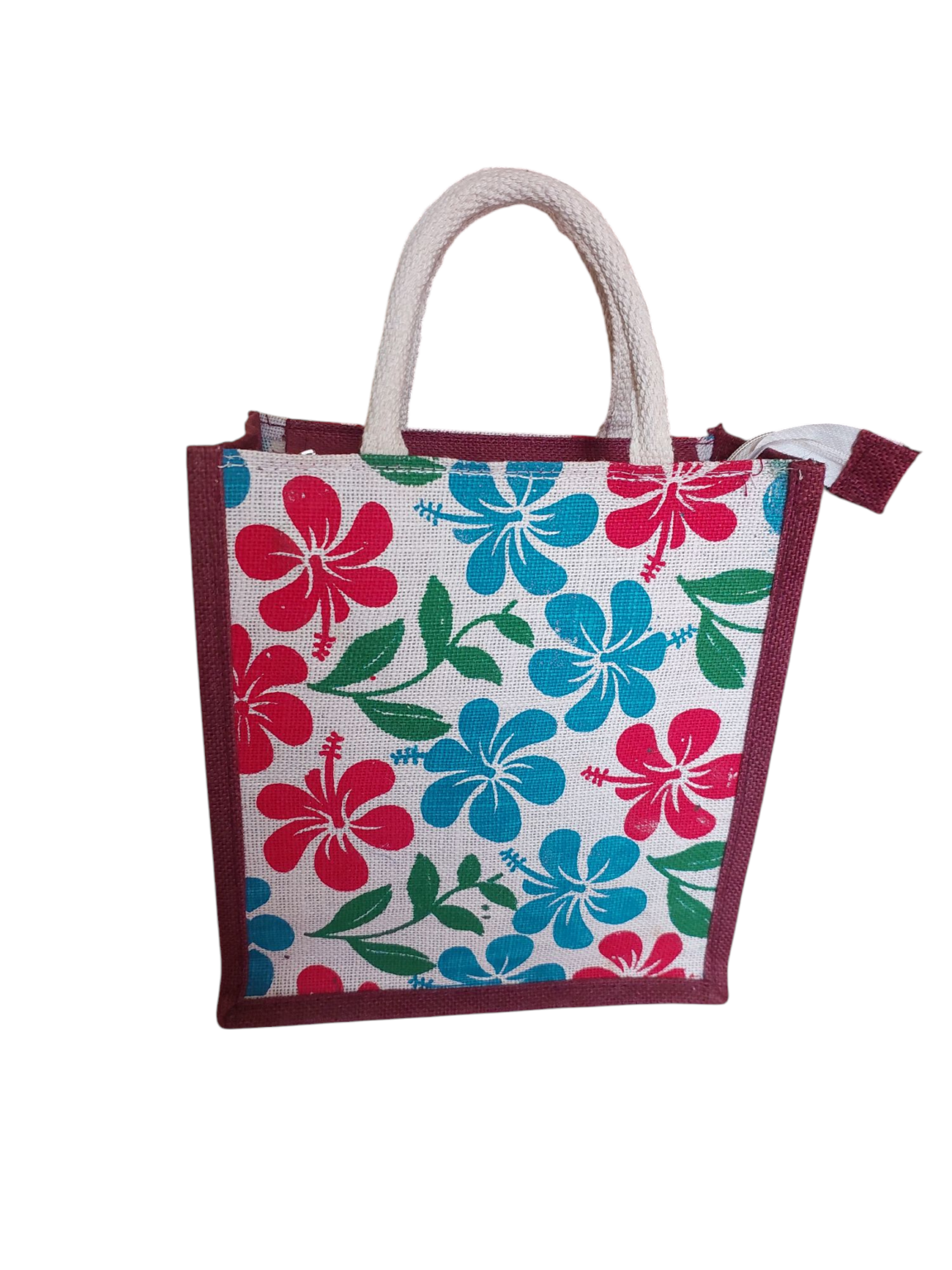 PB70 -Printed Jute Lunch Bag